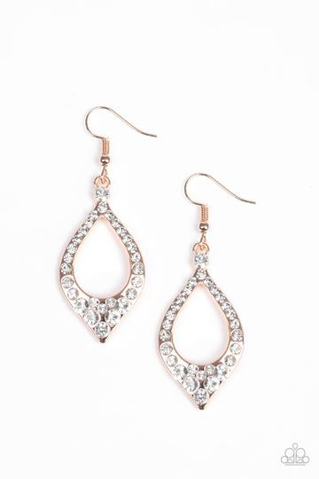 Paparazzi Accessories Finest First Lady Gold Earrings