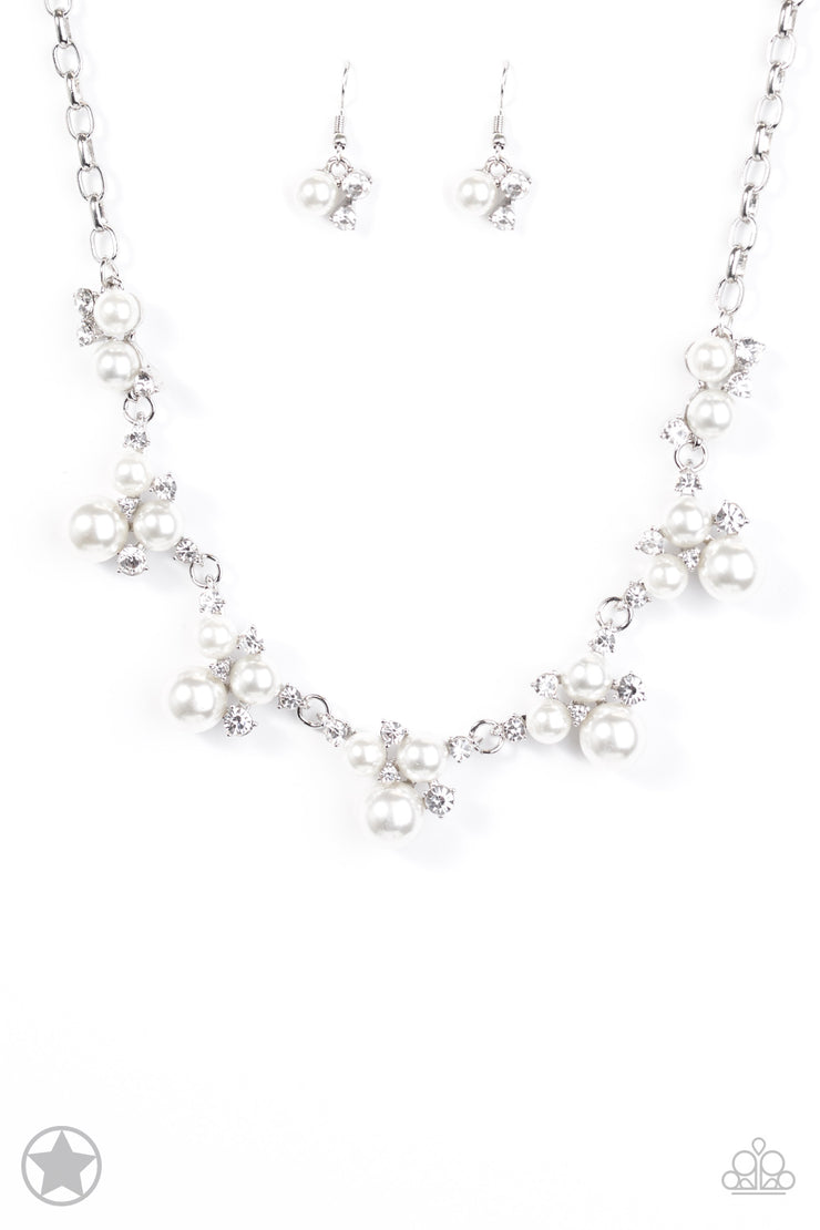 Paparazzi Accessories Toast To Perfection White Necklace Set