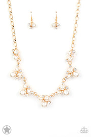 Paparazzi Accessories Toast To Perfection Gold Necklace Set