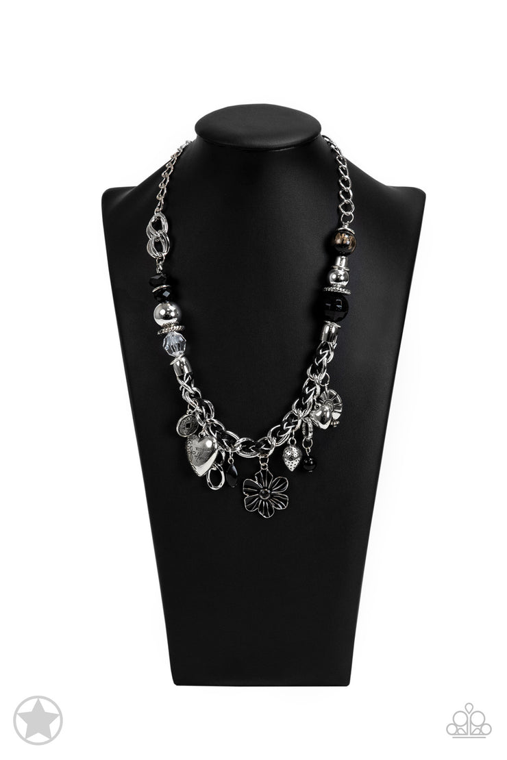 Paparazzi Accessories Charmed, I Am Sure - Black Necklace