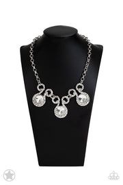 Paparazzi Accessories Hypnotized Silver Necklace Set