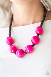 Paparazzi Accessories Oh My Miami Pink Necklace Set