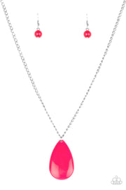 Paparazzi Accessories So Pop-YOU-lar Pink Necklace Set