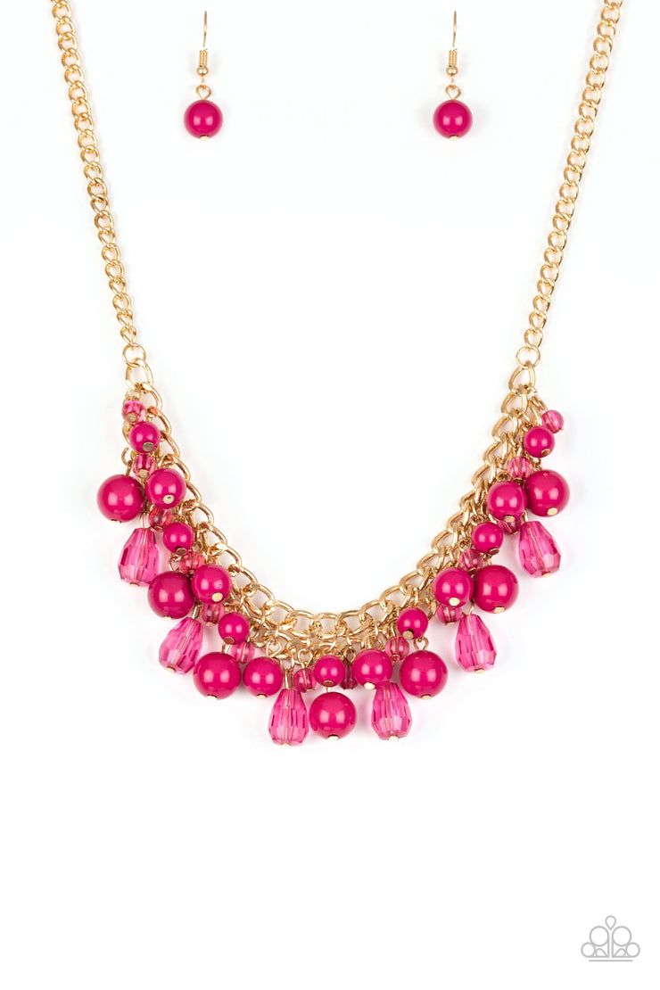 Paparazzi Accessories Tour de Trendsetter - Pink Necklace