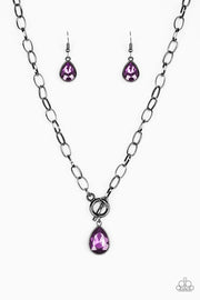 Paparazzi Accessories So Sorority - Purple Necklace Set