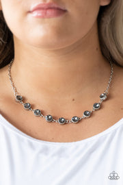 Paparazzi Accessories Starlit Socials Silver Necklace Set