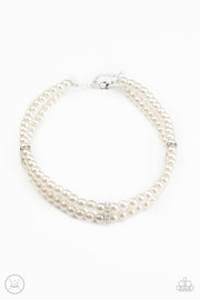 Paparazzi Accessories Put On Your Party Dress - White