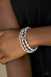 Paparazzi Accessories Immeasurably Infinite - Silver Bracelet