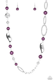 Paparazzi Accessories All About Me - Purple Necklace Set