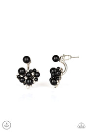 Paparazzi Accessories Star-Studded Success Black Post Earrings