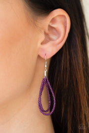 Paparazzi Accessories A Standing Ovation Purple Necklace Set