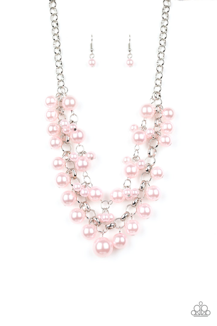 Paparazzi Accessories BALLROOM Service Pink Necklace Set