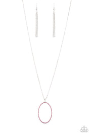 Paparazzi Accessories A Dazzling Distraction - Pink Necklace Set