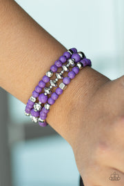Paparazzi Accessories Mountain Artist - Purple Bracelet