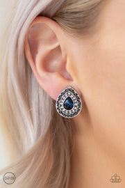 Paparazzi Accessories High-Class Celebrity - Blue Earrings
