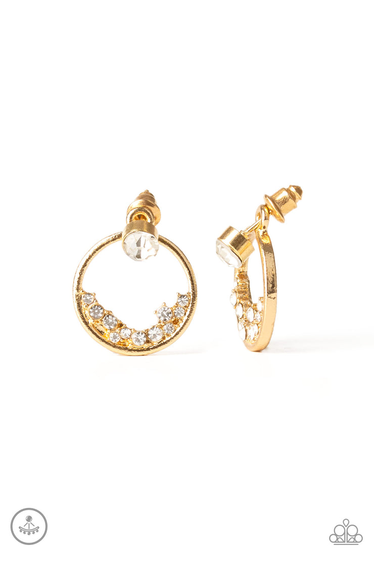 Paparazzi Accessories Rich Blitz - Gold Earrings