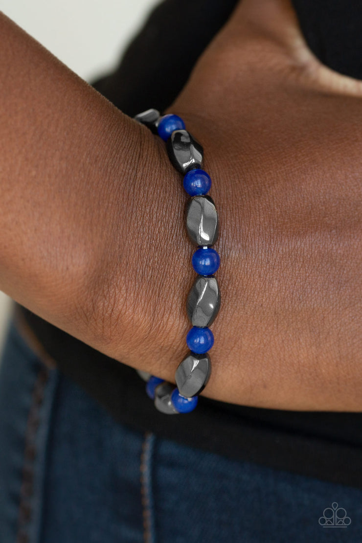 Paparazzi Accessories To Each Their Own - Blue Bracelet