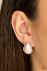 Paparazzi Accessories SHEER Enough - Pink Earrings