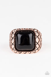 Paparazzi Accessories Dont Cross Me - Copper Ring