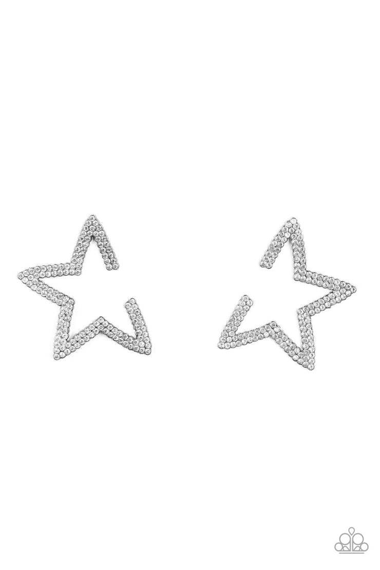 Paparazzi Accessories Star Player - Black Earrings