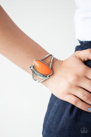 Paparazzi Accessories Out In The Wild Orange Bracelet