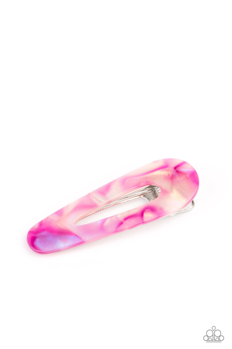Paparazzi Accessories Walking on HAIR - Pink Hair Clip