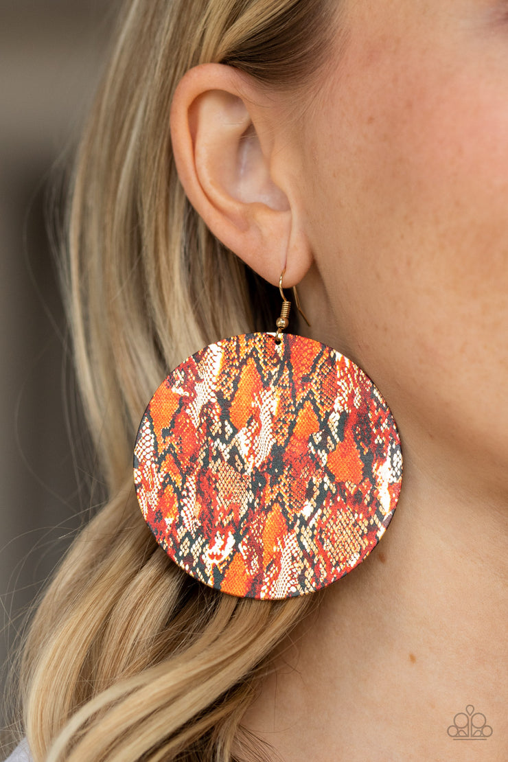 Paparazzi Accessories Im Only Animal Multi Earrings