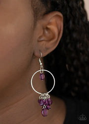 Paparazzi Accessories Where The Sky Touches The Sea - Purple Earrings