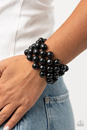 Paparazzi Accessories Tiki Tropicana - Black Bracelet
