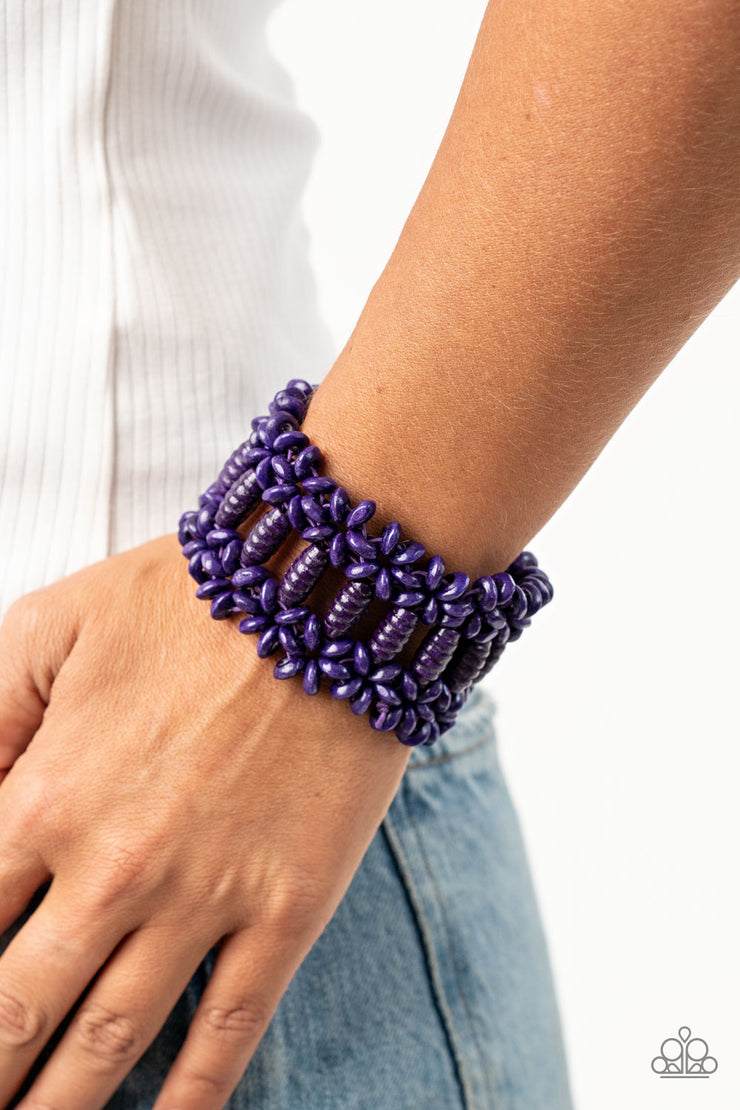 Paparazzi Accessories Fiji Flavor Purple Bracelet