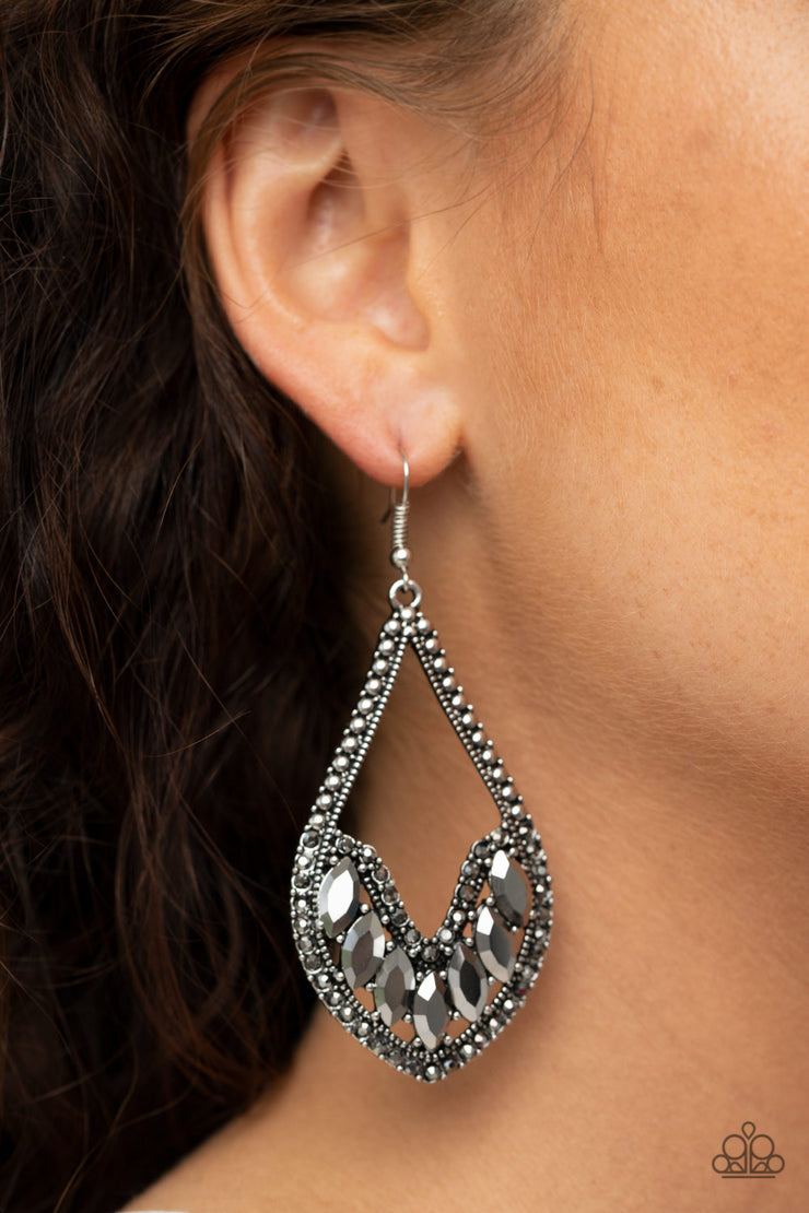 Paparazzi Accessories Ethereal Expressions - Silver Earrings