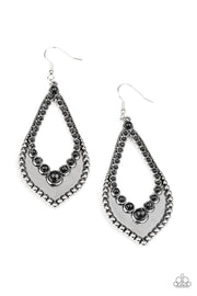 Paparazzi Accessories Essential Minerals Black Earrings