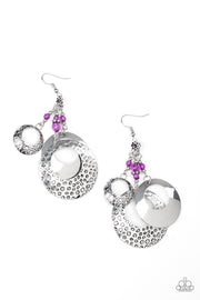 Paparazzi Accessories Wanderlust Garden - Purple Earrings