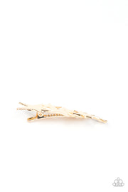 Paparazzi Accessories She STAR-ted It! - Gold Hair Clip