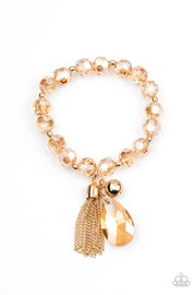 Paparazzi Accessories Leaving So SWOON? - Gold Bracelet