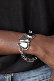Paparazzi Accessories Raw Radiance - Silver Bracelet