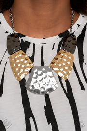 Paparazzi Accessories HAUTE Plates Necklace