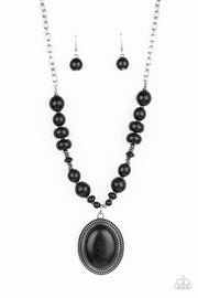 Paparazzi Accessories Home Sweet HOMESTEAD - Black Necklace Set