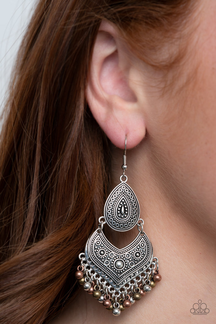 Paparazzi Accessories Music To My Ears - Multi Earrings
