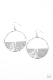 Paparazzi Accessories Reimagined Refinement - Silver Earrings