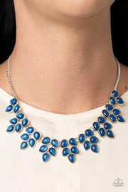 Paparazzi Accessories Hidden Eden Blue Necklace