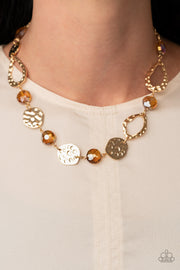 Paparazzi Accessories High Fashion Fashionista - Brown Necklace