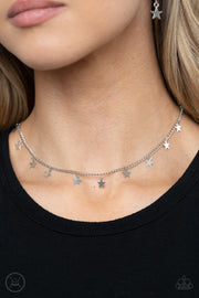 Paparazzi Accessories Starry Skies - Silver Necklace Set