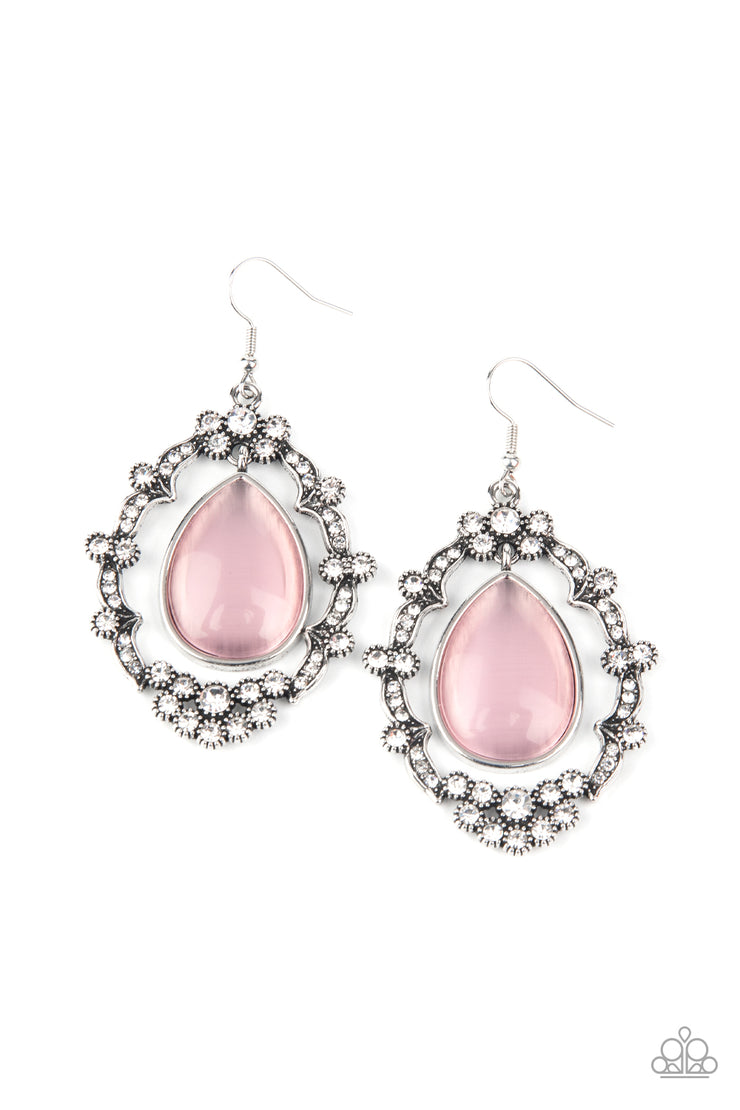 Paparazzi Accessories Icy Eden - Pink Earrings