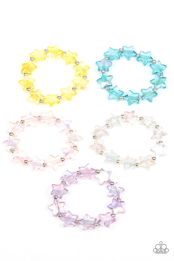 Paparazzi Accessories Starlet Shimmer Iridescent Star Beaded Bracelets