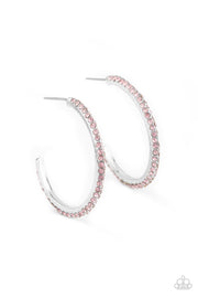 Paparazzi Accessories Dont Think Twice Pink Earrings