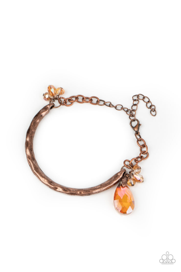 Paparazzi Accessories Let Yourself GLOW - Copper Bracelet