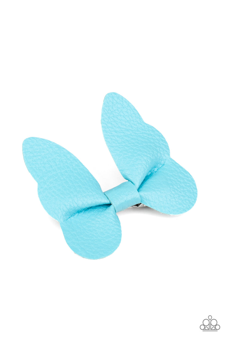 Paparazzi Accessories Butterfly Oasis Blue Hair Clip