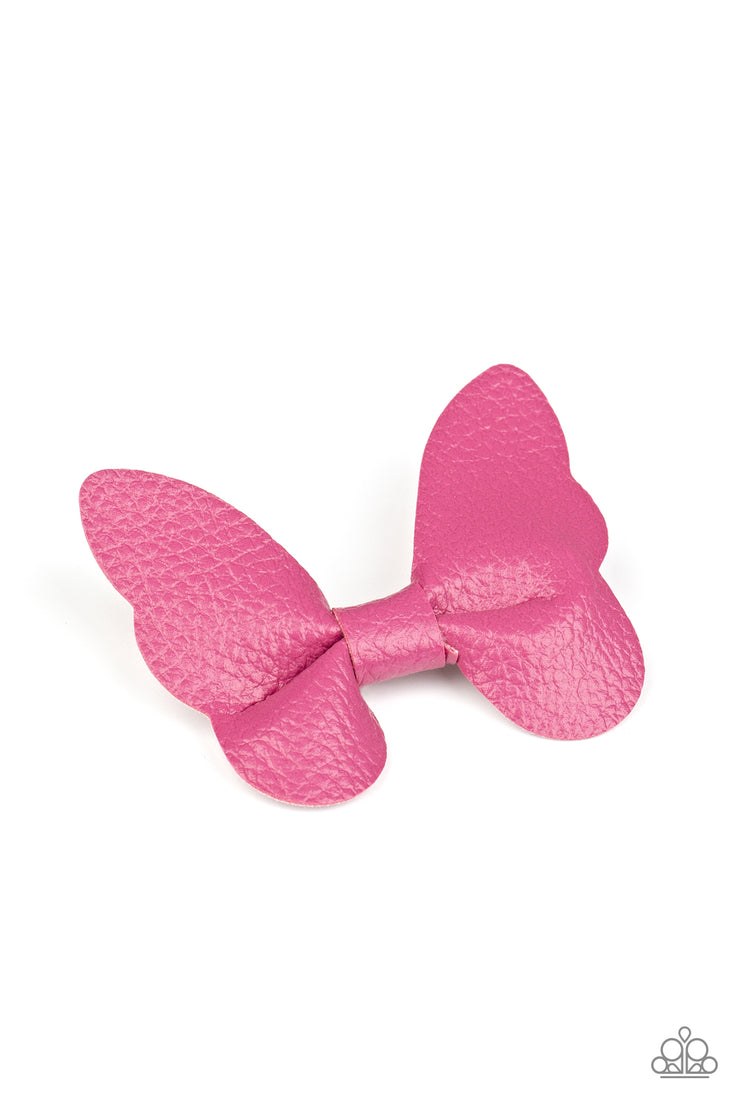 Paparazzi Accessories Butterfly Oasis - Pink Hair Clip