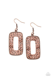 Paparazzi Accessories Primal Elements - Copper Earrings